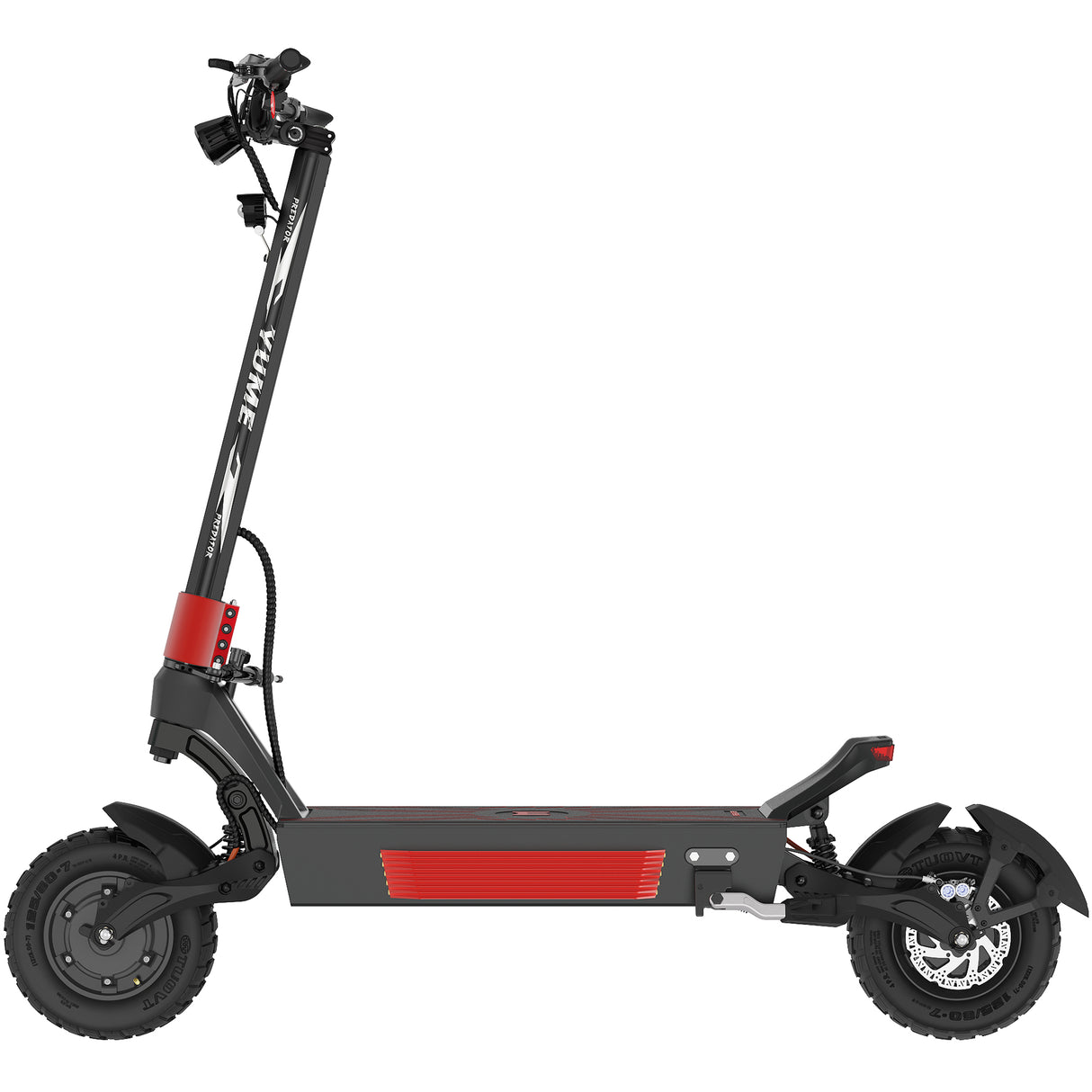 YUME Predator 13" All-Terrain Electric Scooter 4000W*2 Dual Motors 72V 50Ah Battery