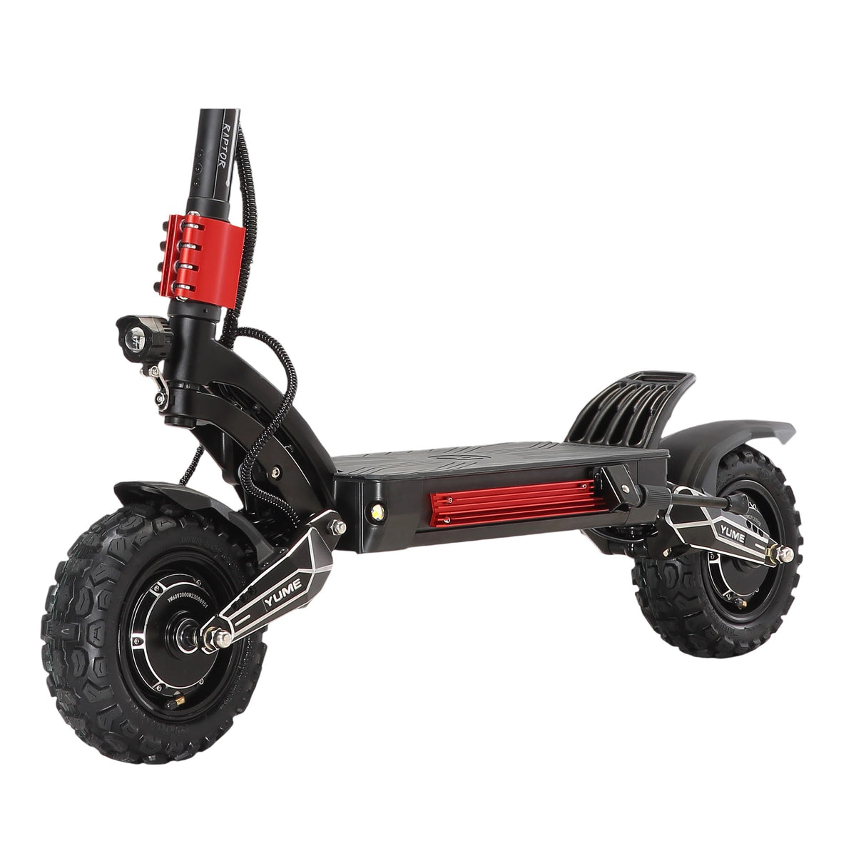 YUME Raptor 11" All-Terrain Electric Scooter 3000W*2 Dual Motors 60V 27Ah/30Ah Battery