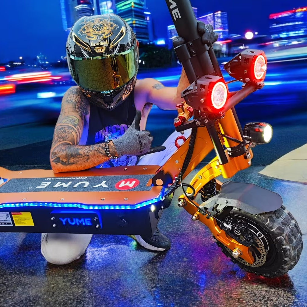 YUME X11+ 11" All-Terrain Electric Scooter 3000W*2 Dual Motors 60V 27Ah/30Ah Battery