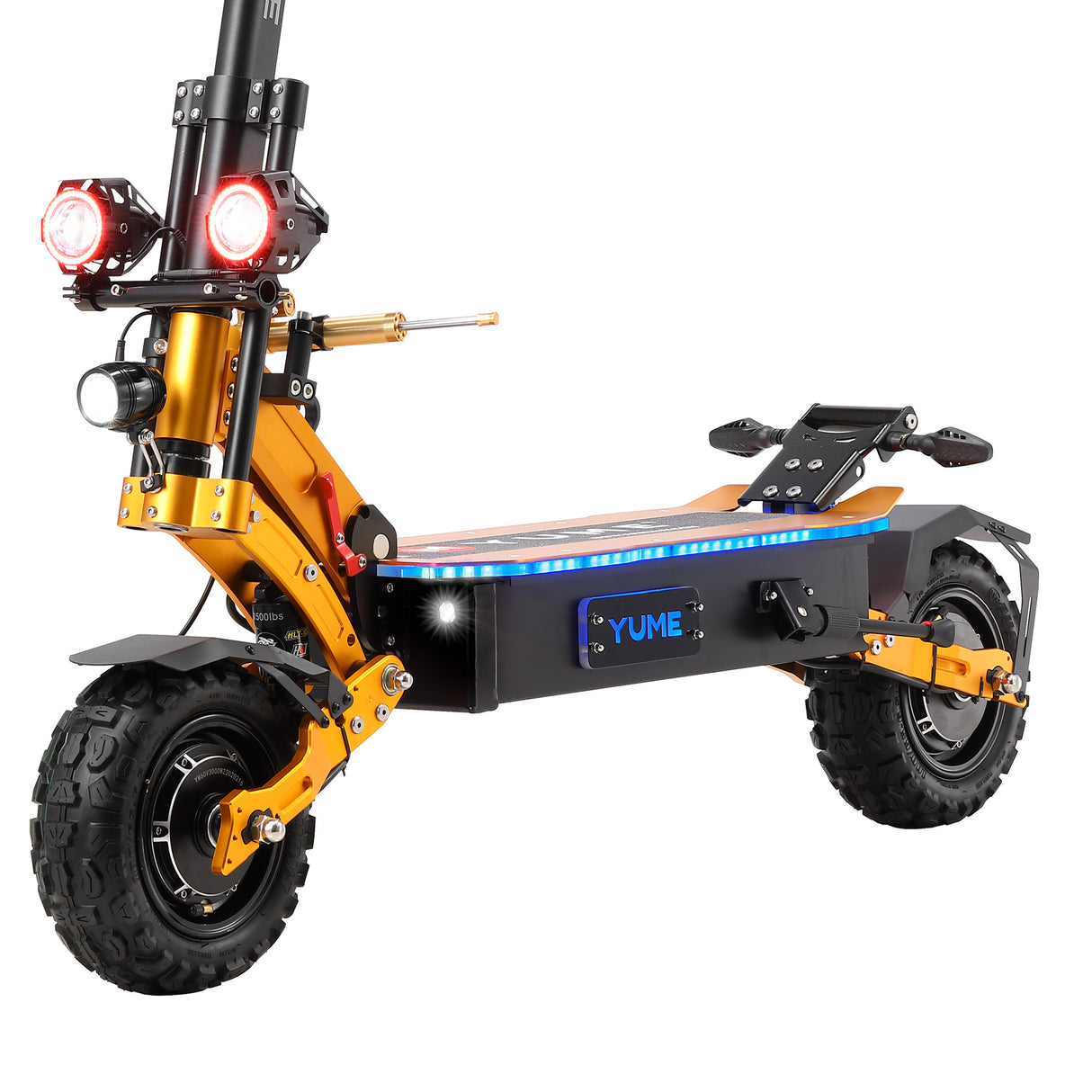 YUME X11+ 11" All-Terrain Electric Scooter 3000W*2 Dual Motors 60V 27Ah/30Ah Battery