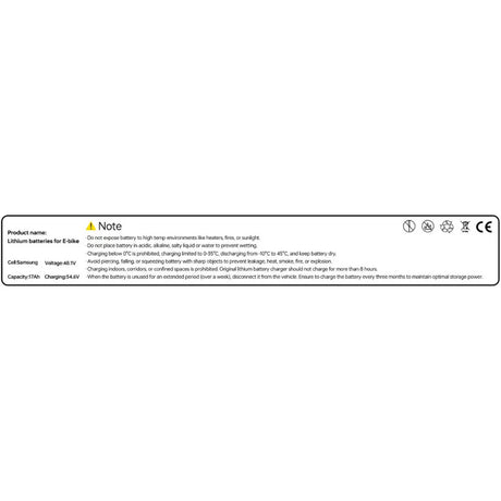 PVY Z20 PLUS Samsung Li-ion Battery