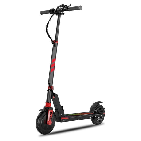 ANNELAWSON E200 8" Folding Electric Scooter 150W Motor 24V 5.2Ah Battery