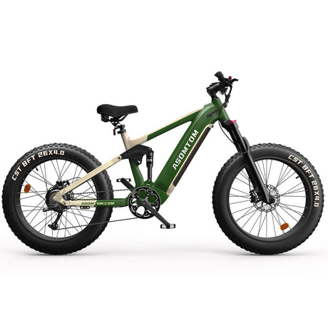 ASOMTOM SR6 26" Fat Tire All-Terrain Electric Bike 750W Motor 48V 16Ah Battery