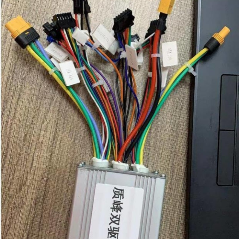 CMACEWHEEL 48V 36V Controller For Electric Bike Cmacewheel 20A 18A Ebike Dual Motors Controllers