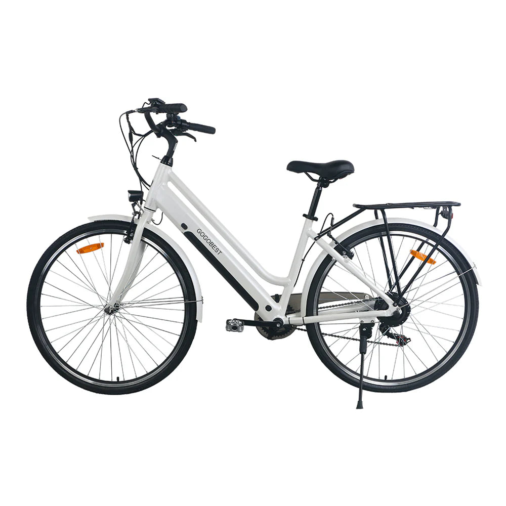 GOGOBEST GM28 27.5" Electric City Bike 350W Motor 36V 10.4Ah Battery