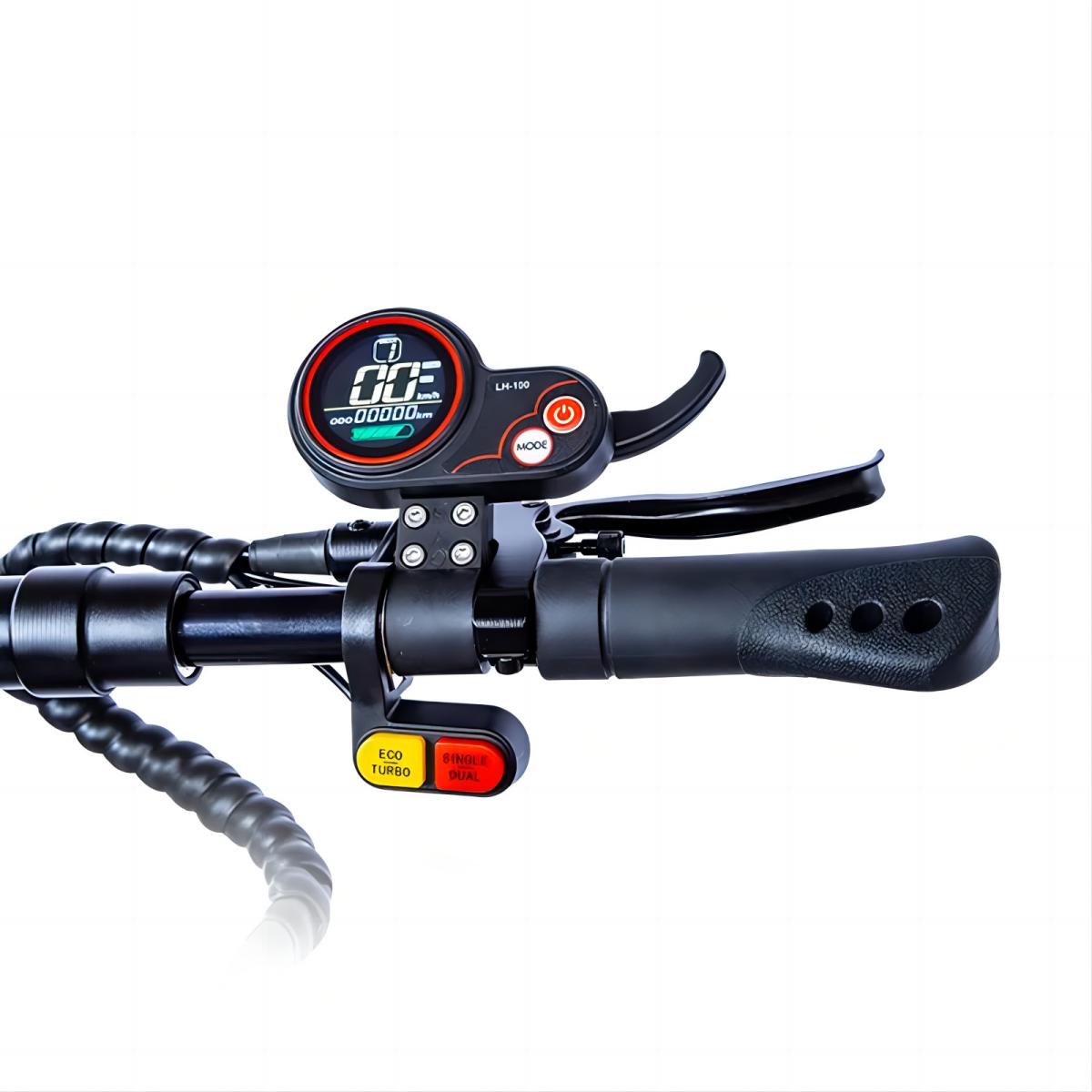 TOURSOR E5B 11" Folding Electric Scooter with Seat 3000W*2 Dual Motors 60V 40Ah Battery