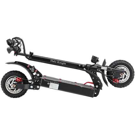 HALO KNIGHT T104 10" Scooter eléctrico todoterreno 2*1000W Motor 52V 21Ah Batería