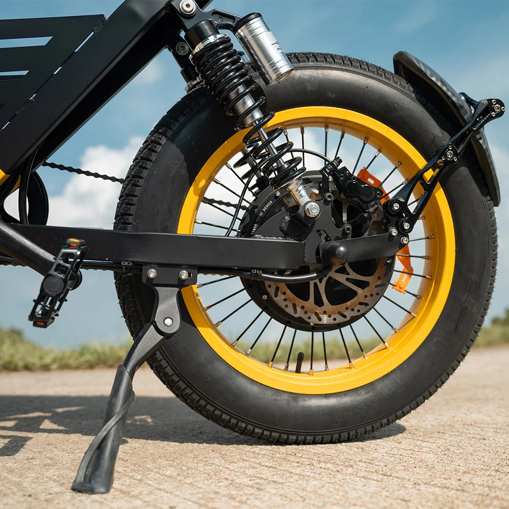 HAPPYRUN G100 Pro Fat Tire Electric Bikes 3000W 72V 33Ah Dual Batteries