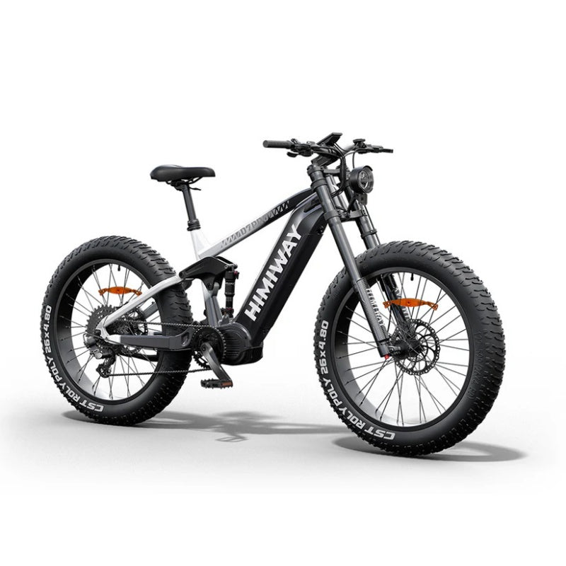 HIMIWAY D7 Pro (Cobra Pro) 26" Full Suspension Mountain Electric Bike 1000W Motor 48V 20Ah Battery