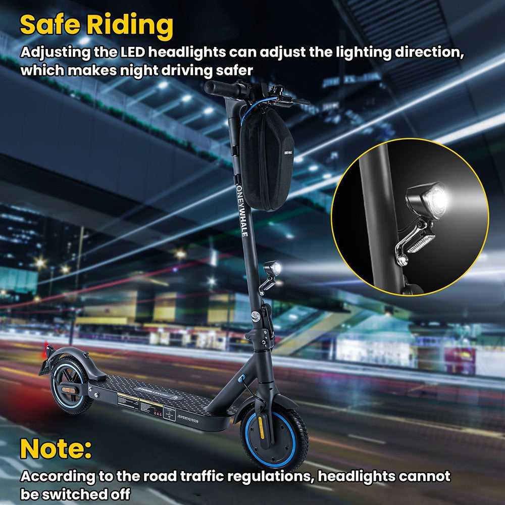 HONEYWHALE E9 8.5" Foldable Electric Scooter 350W Motor 36V 7.5Ah Battery (ABE)