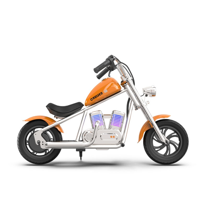 Moto électrique pour enfants HYPER GOGO Crusier 12 Plus (avec application) Moteur 160 W Batterie 22,2 V 5,2 Ah
