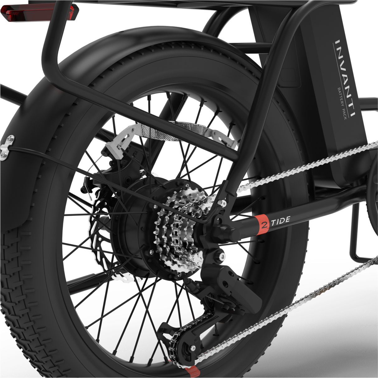 gleeride-INVANTI-TIDE2-folding-electric-bike-500W-motor-48V-10.4Ah-battery-black-rear-wheel
