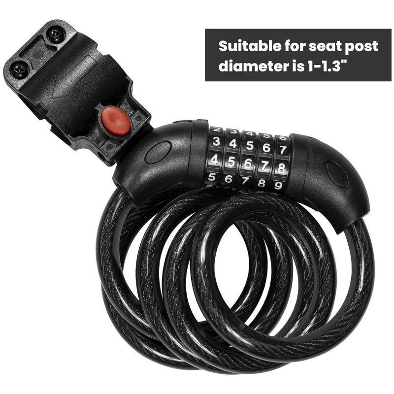 GLEERIDE Lock for Electric Bike, Portable for Adults and Teens