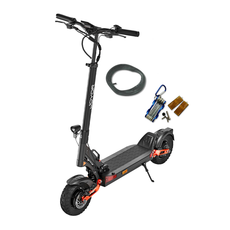JOYOR T10 10" Off-Road Electric Scooter 2*1000W Dual Motors 60V 18Ah Battery