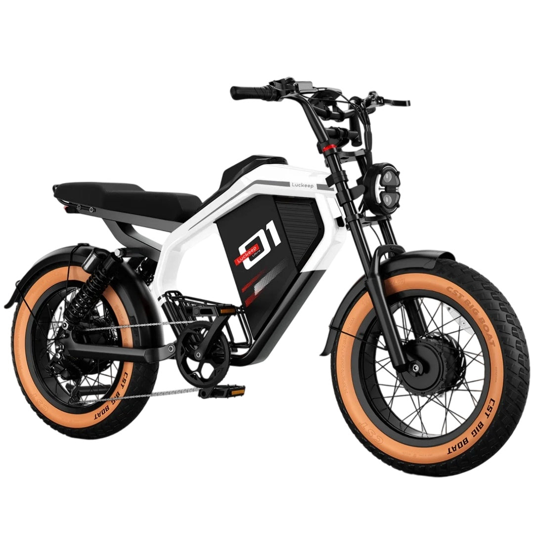 LUCKEEP M5 Ultra 20" Off Road Electric Bike 2*1000W Dual Motors 52V 40Ah Battery(US Version)