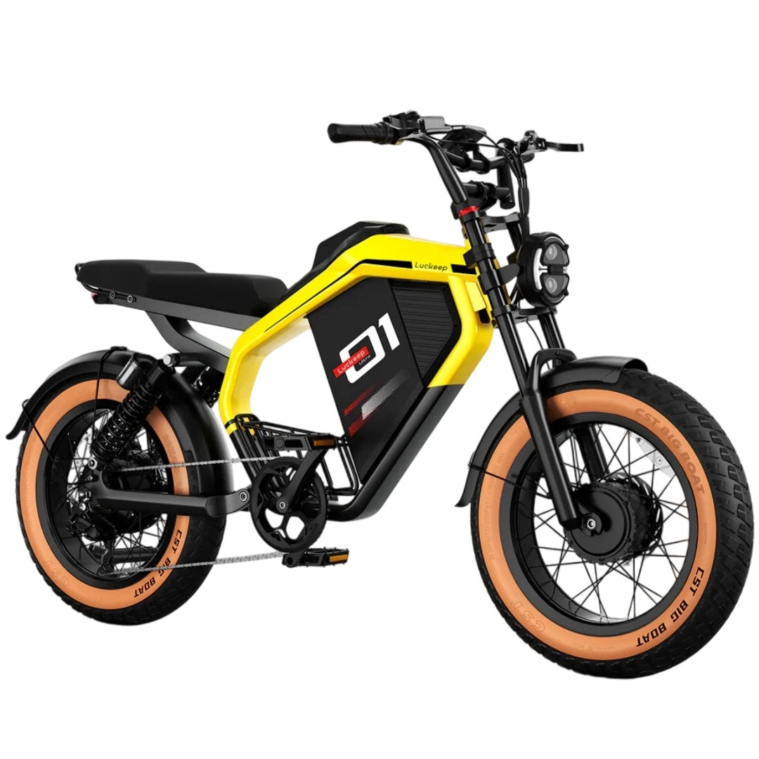 LUCKEEP M5 Ultra 20" Off Road Electric Bike 2*1000W Dual Motors 52V 40Ah Battery(US Version)