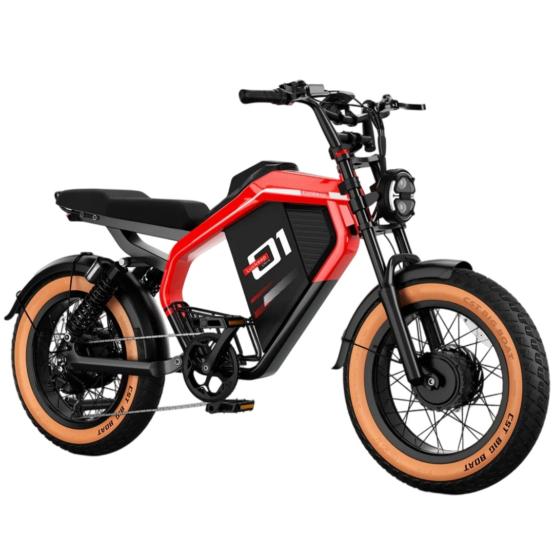 LUCKEEP M5 Ultra 20" Off Road Electric Bike 2*1000W Dual Motors 52V 40Ah Battery(US Version)