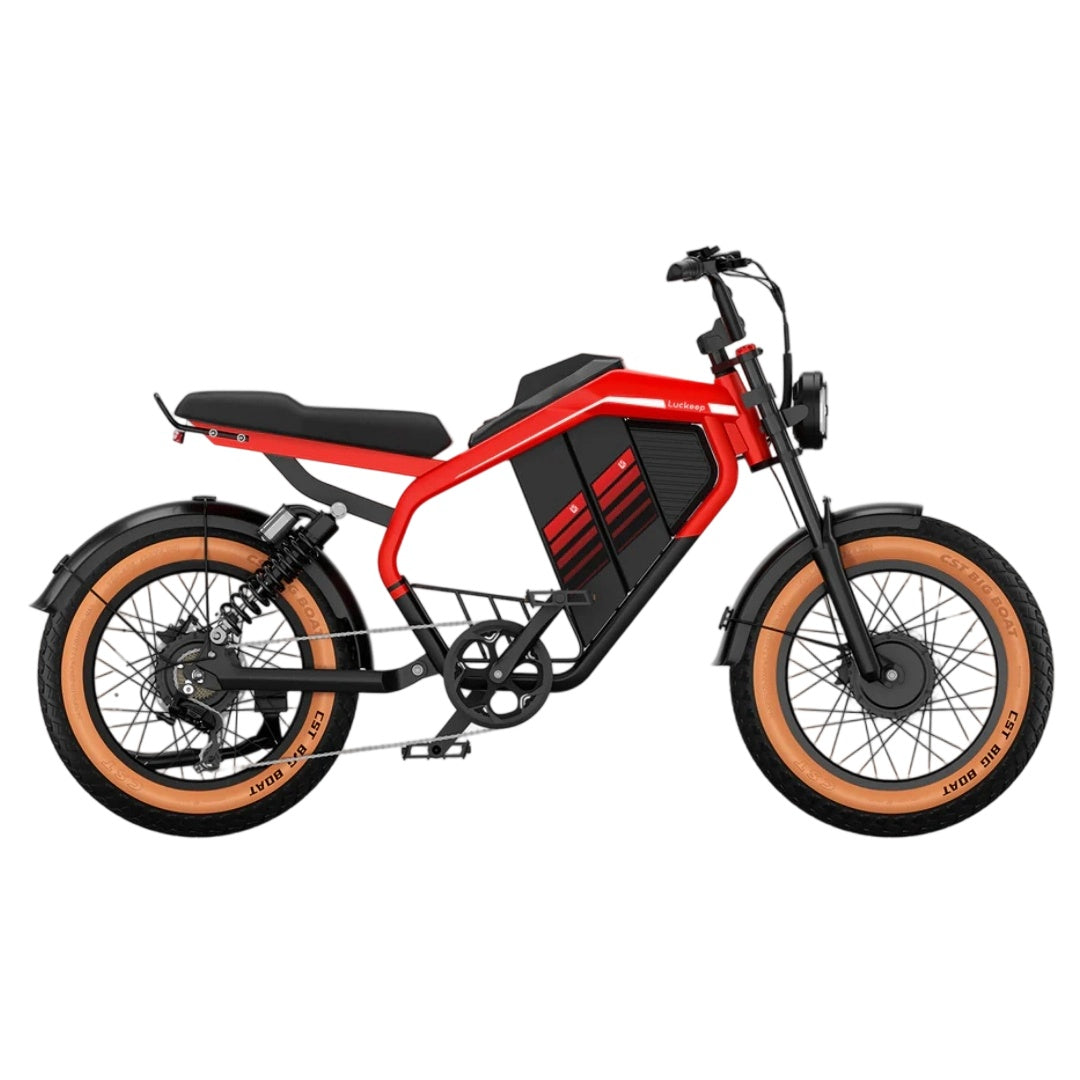 LUCKEEP M5 Ultra 20" Off Road Electric Bike 2*1000W Dual Motors 52V 40Ah Battery(US Version)
