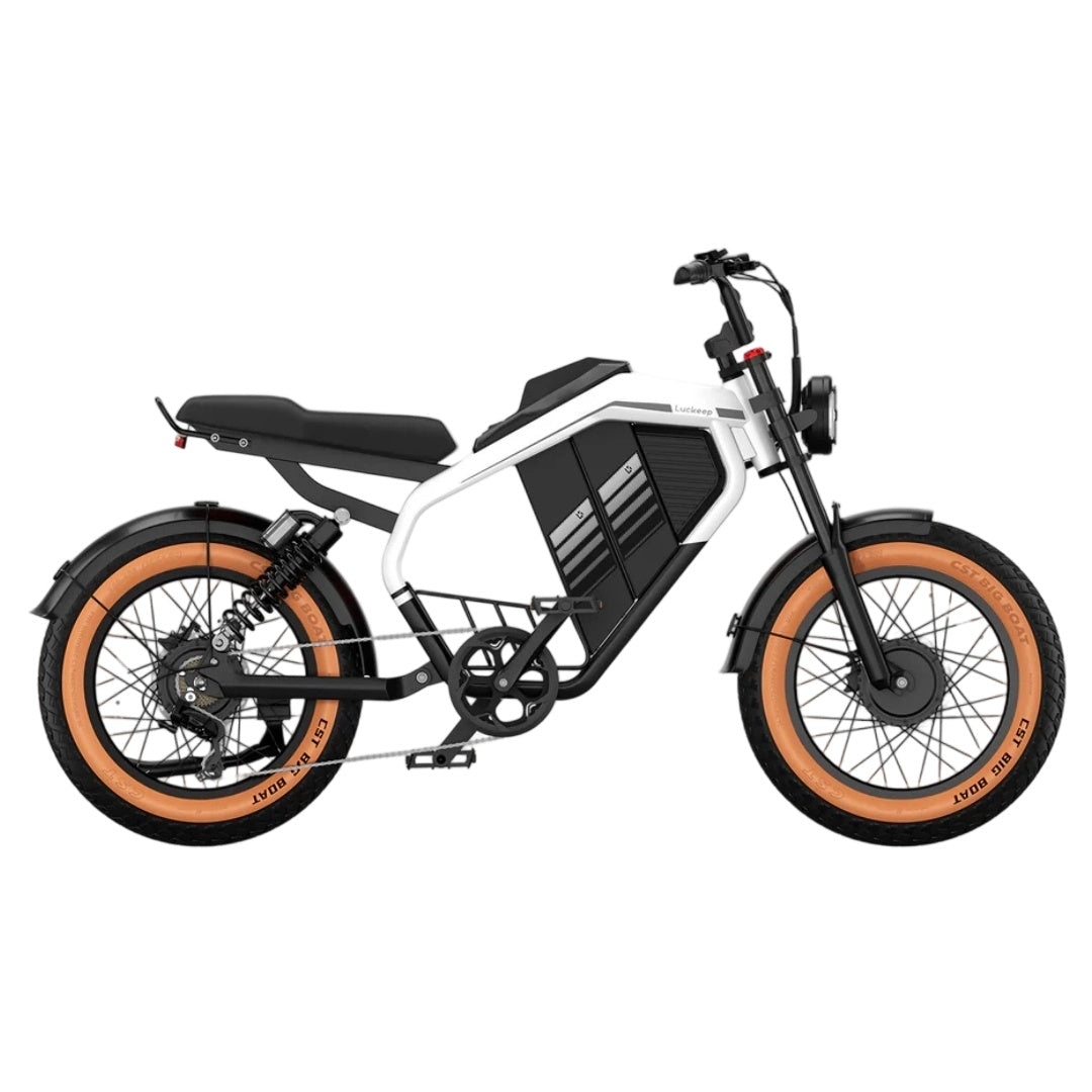 LUCKEEP M5 Ultra 20" Off Road Electric Bike 2*1000W Dual Motors 52V 40Ah Battery(US Version)