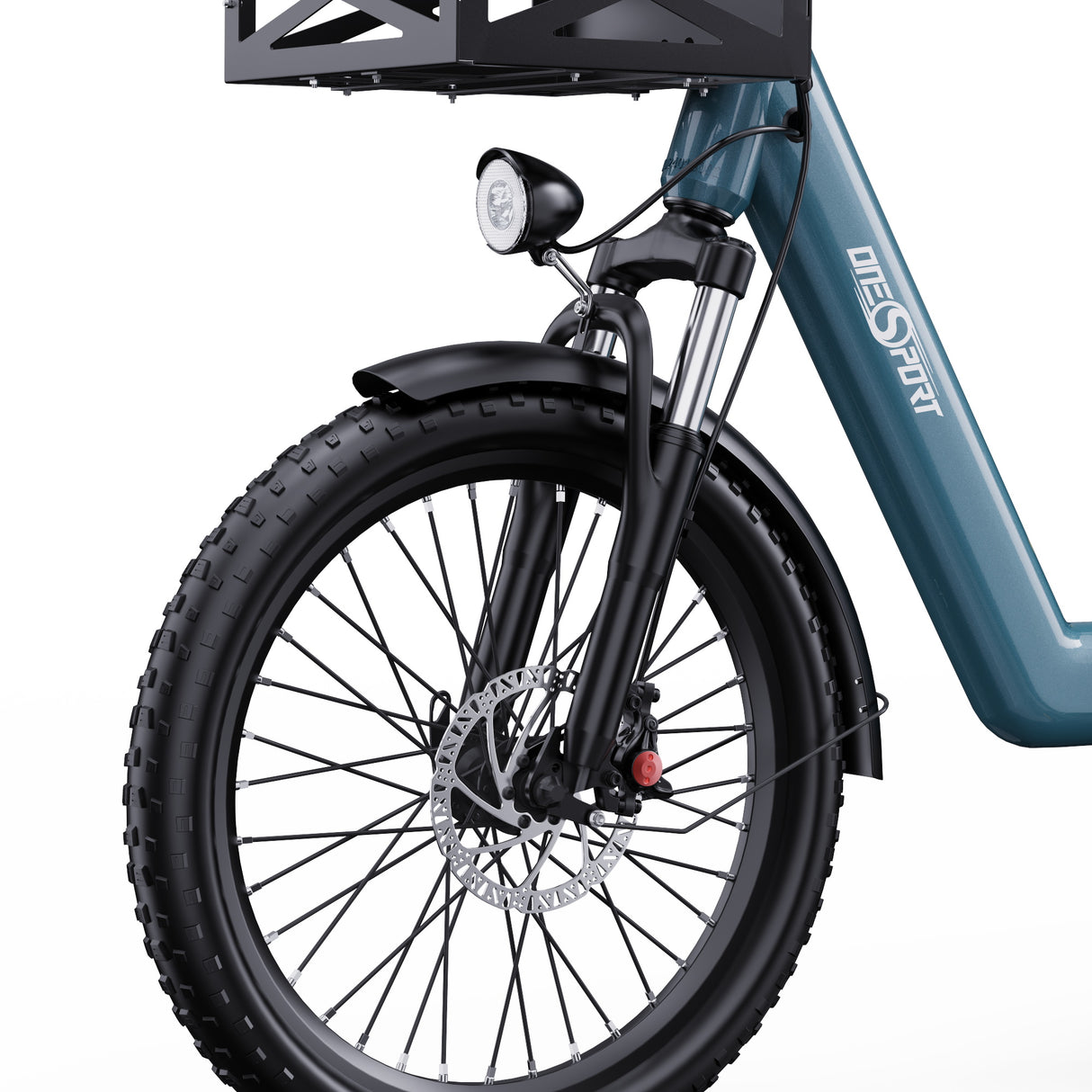 ONESPORT OT01 20" Step-Through Longtail Cargo Electric Bike 650W Motor 48V 27Ah Battery