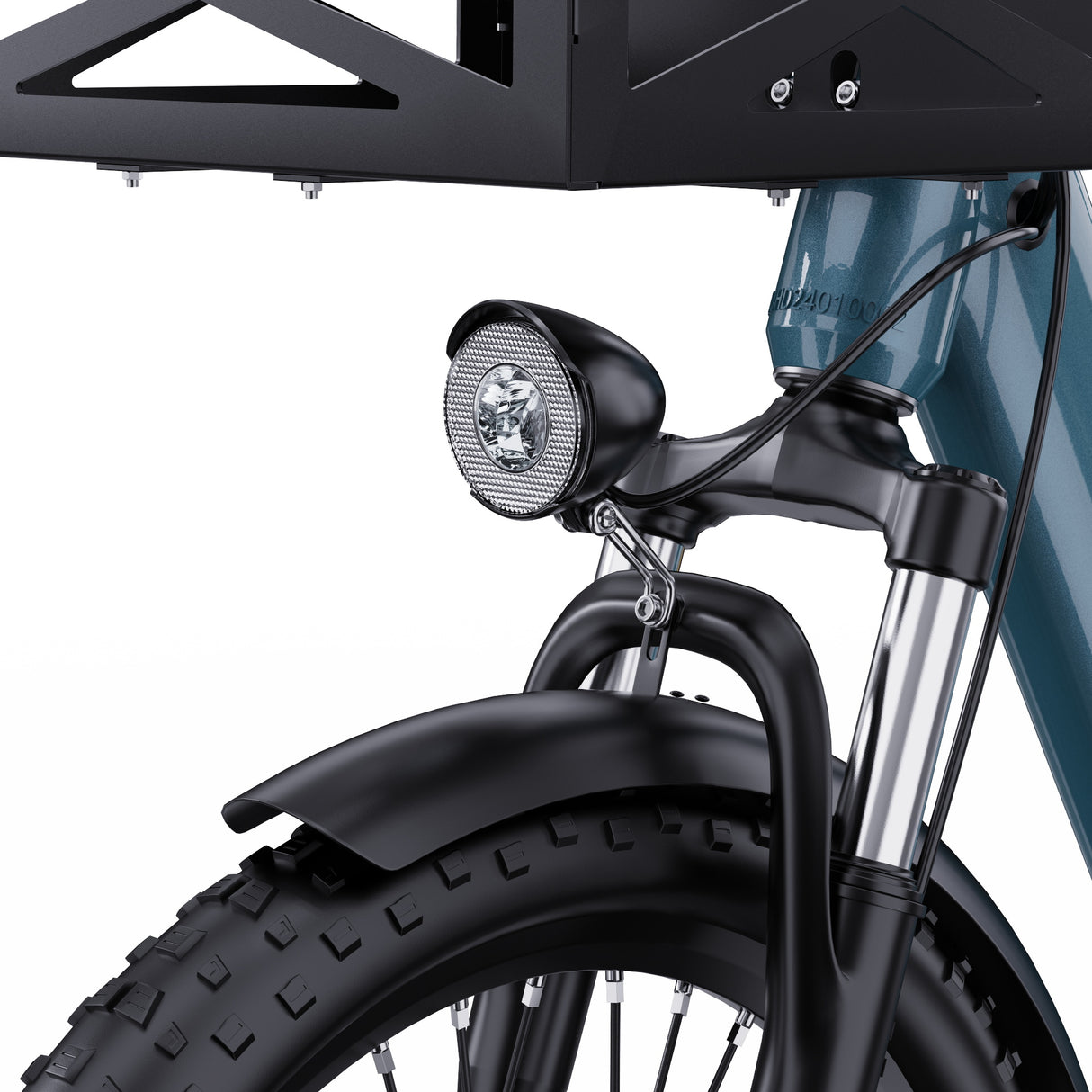ONESPORT OT01 20" Step-Through Longtail Cargo Electric Bike 650W Motor 48V 27Ah Battery