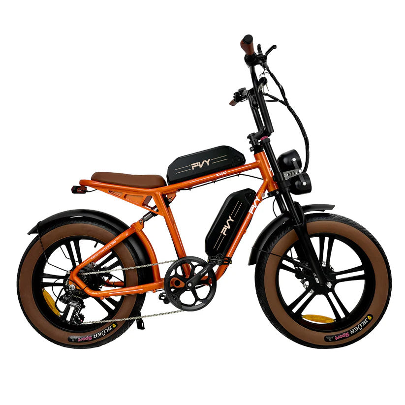 PVY X20 20" Off Road Electric Bike 250W Motor 48V 30Ah Battery