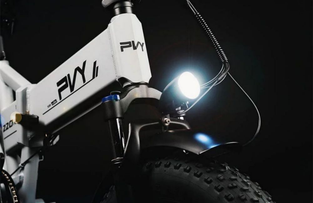 PVY Z20 Plus Fat Tire Electric Folding  Bike 1000W Motor Combo