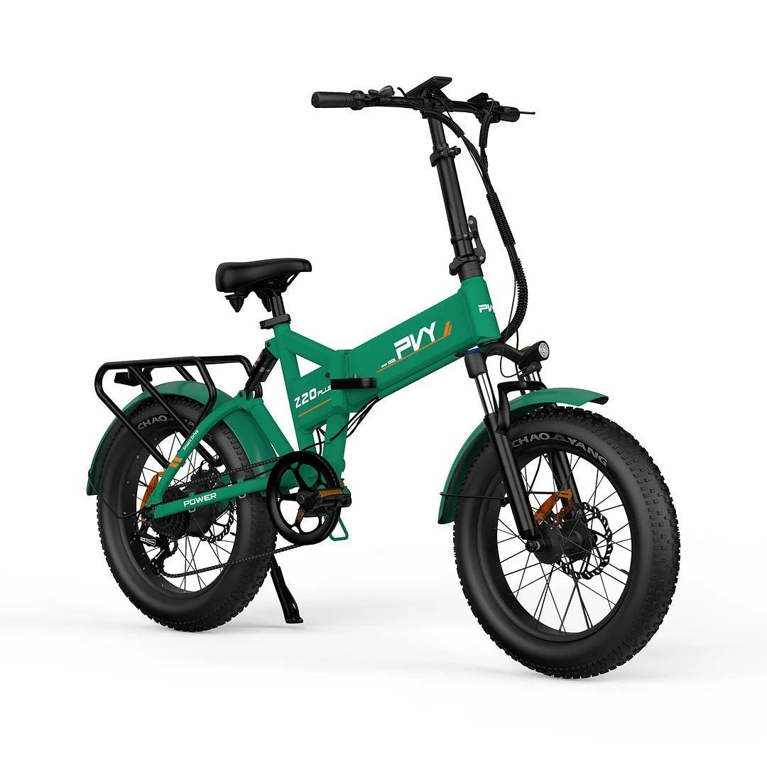 PVY Z20 Plus Fat Tire Electric Folding  Bike 1000W Motor Combo