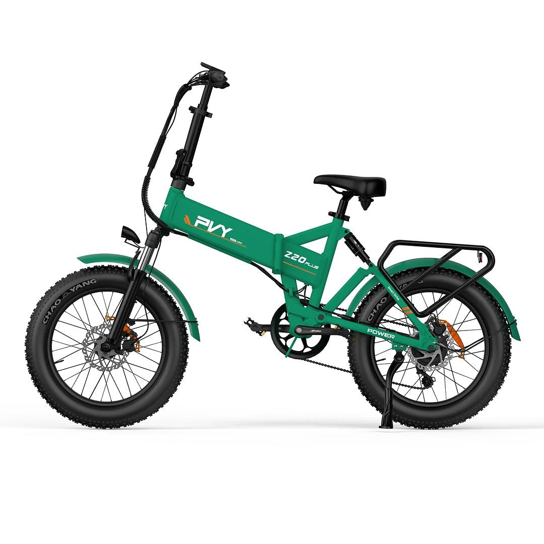 PVY Z20 Plus Fat Tire Electric Folding  Bike 1000W Motor Combo