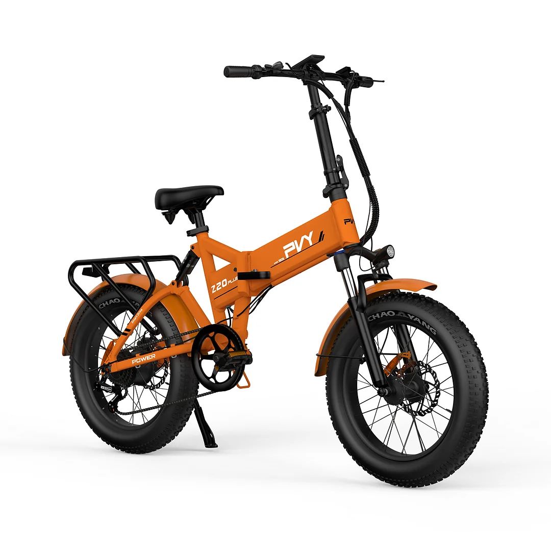 PVY Z20 Plus Fat Tire Electric Folding  Bike 1000W Motor Combo