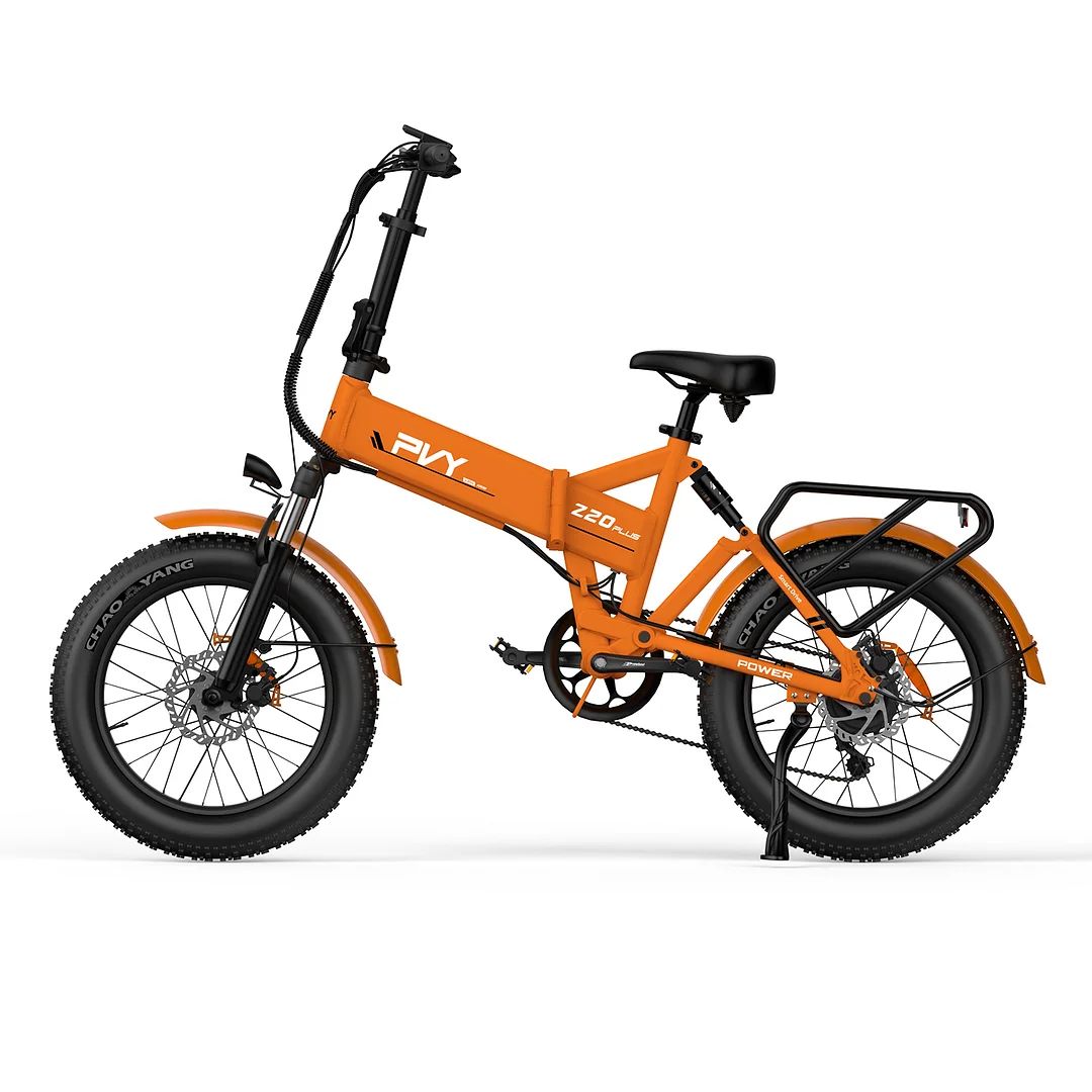 PVY Z20 Plus Fat Tire Electric Folding  Bike 1000W Motor Combo