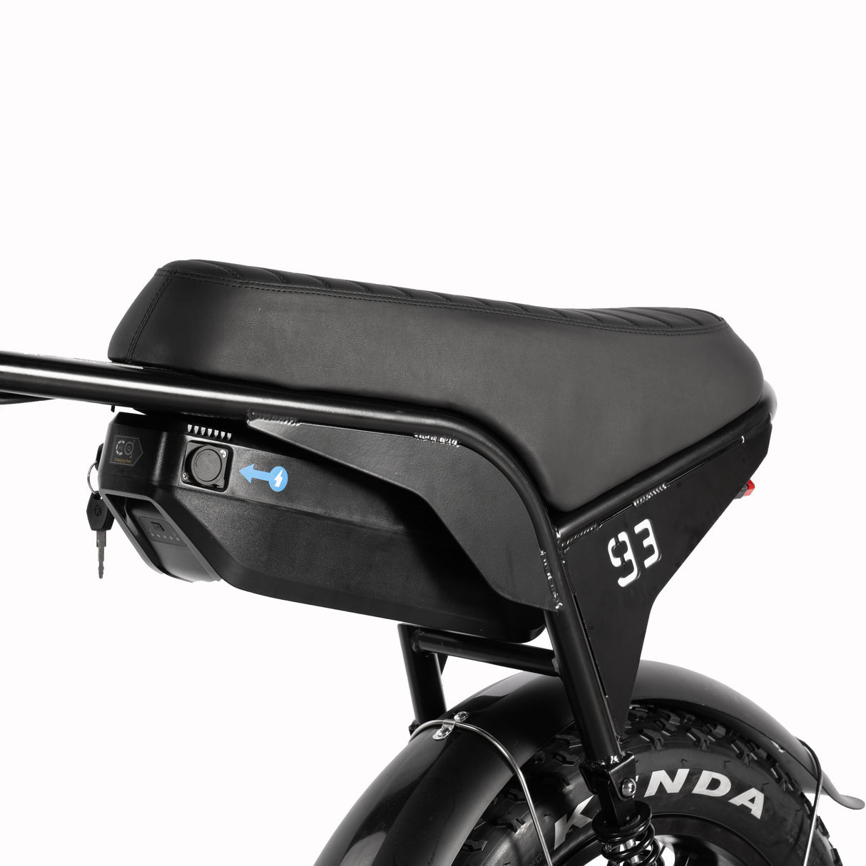 QMWHEEL V93 20" Off Road Electric Bike 1500W Motor 48V 15.6Ah Battery