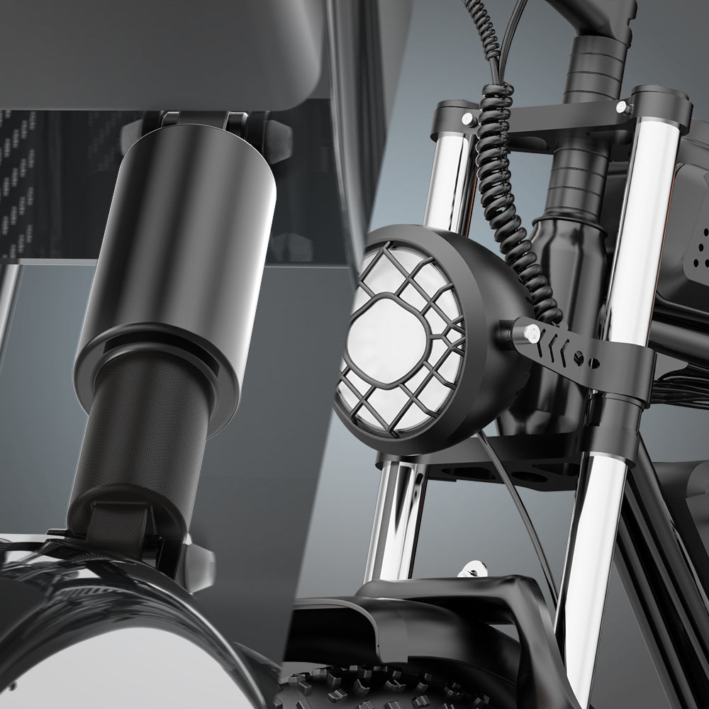 YVY C20(Q20) 20" Fat Tires Electric Bikes 1500W Motor 48V 20Ah Battery