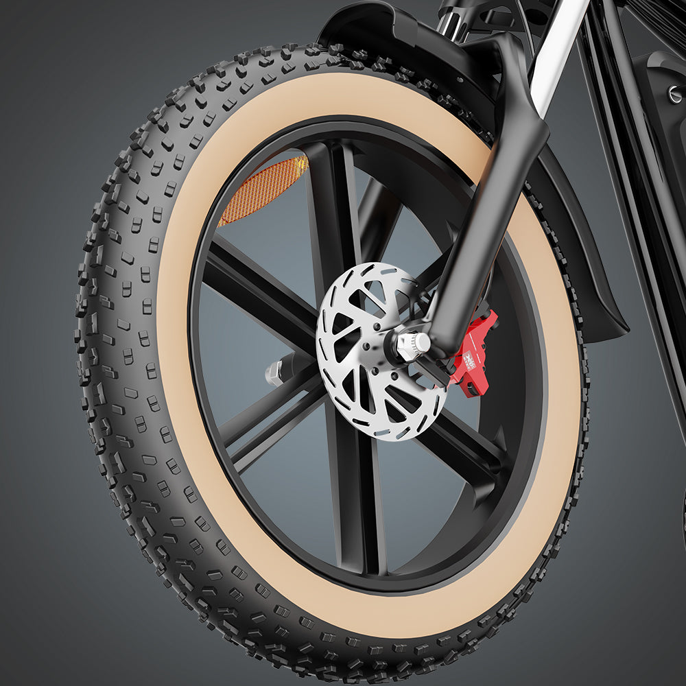 YVY C20(Q20) 20" Fat Tires Electric Bikes 1500W Motor 48V 20Ah Battery