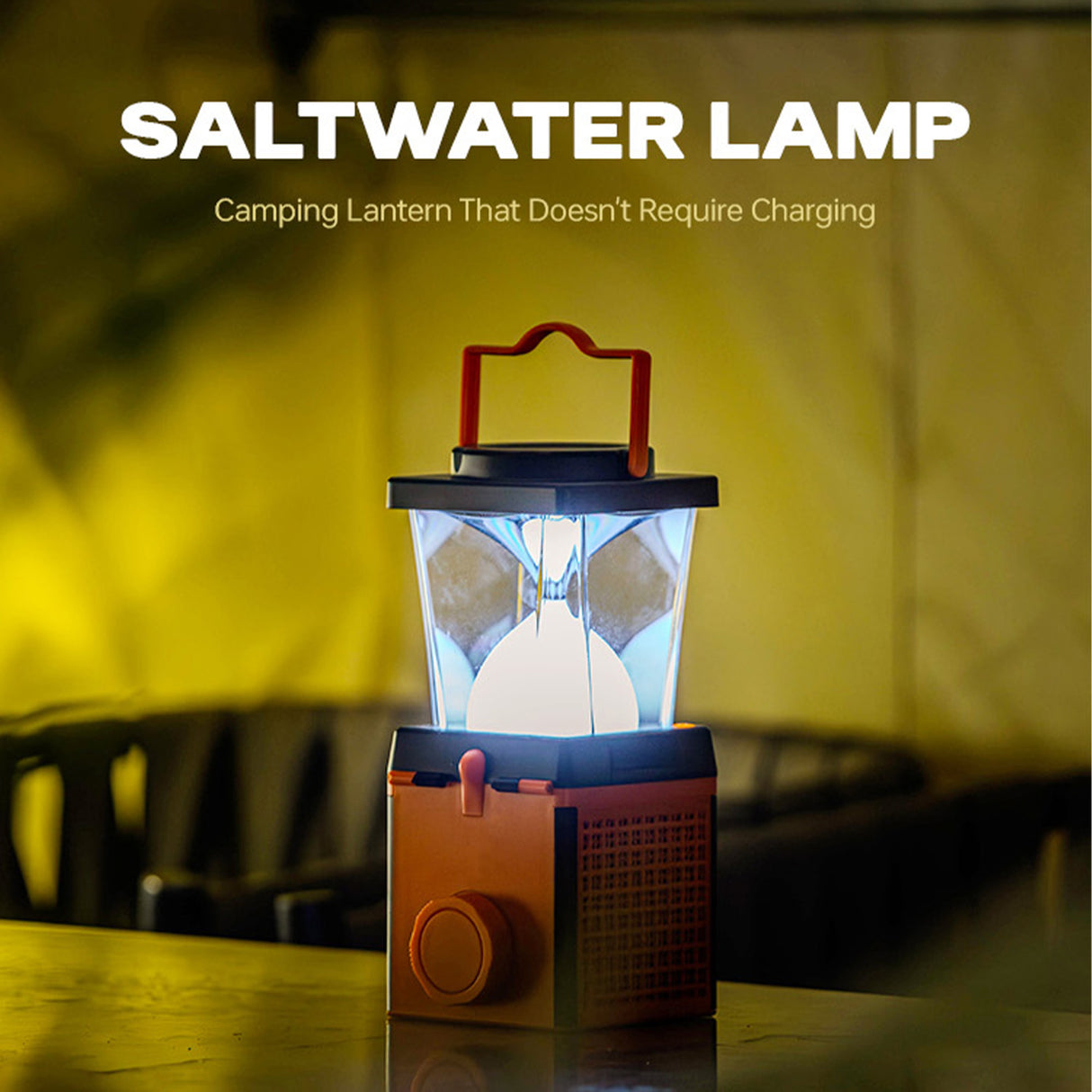 GLEERIDE Saltwater Lamp 350Lumen 120h Battery Life