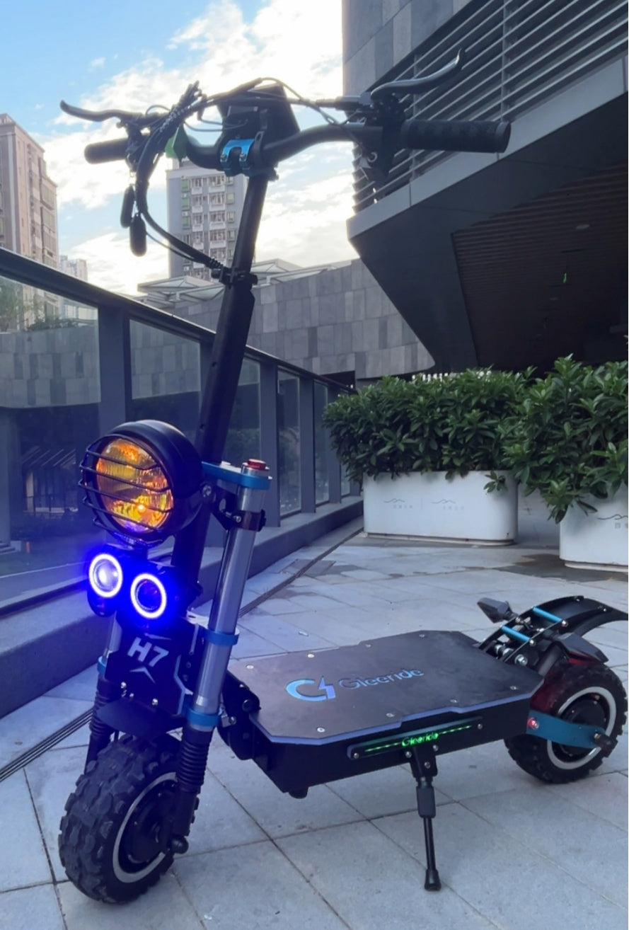 Over 70+mph? Gleeride H5/H7 speed on all modes!--GleeRide