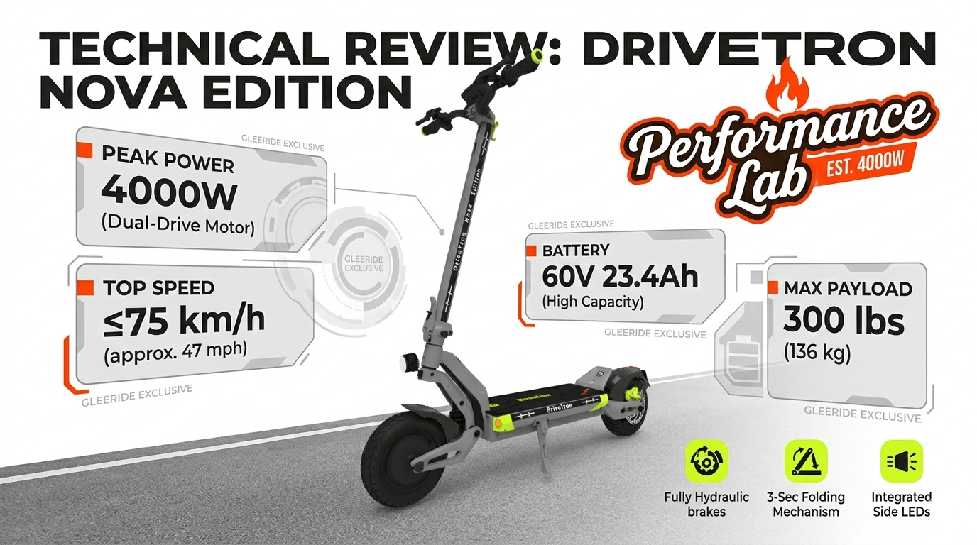Official Review: DriveTron Nova Edition - The 4000W All-Terrain Beast