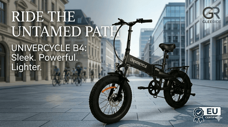 UNIVERCYCLE B4 Electric Bike: The Stylish Green & Black All-Terrain Explorer