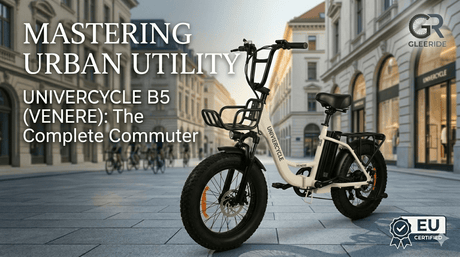 UNIVERCYCLE B5: Utility-First Green & Black 250W E-Bike