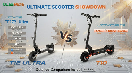 JOYOR T12 Ultra vs Joyor T10: Which is the Best Electric Scooter for 2026?
