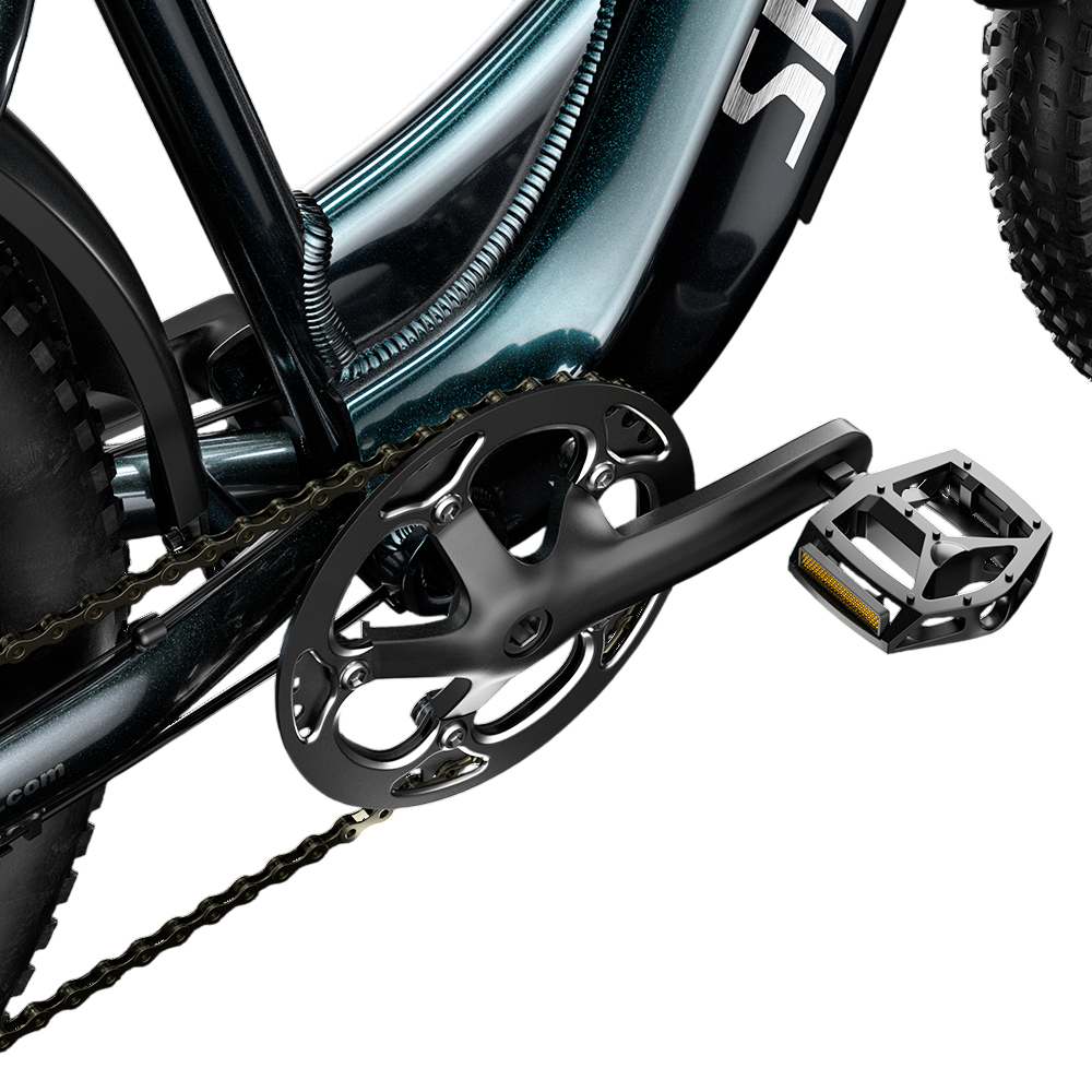 SHENGMILO S700 Pro 26" Step-Thru Fat Tire Electric City Bike 1000W*2 Dual Motor 48V 25Ah Battery