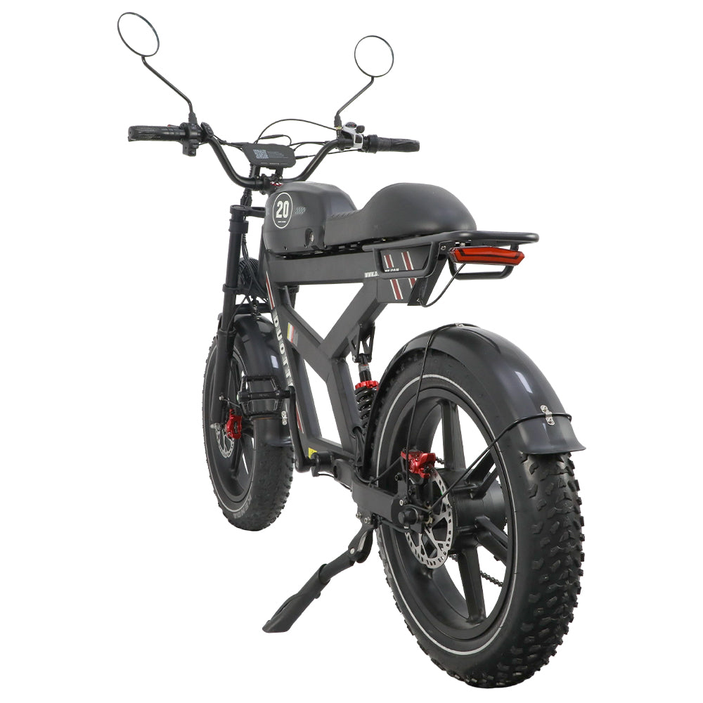 DUOTTS F20 20" Retro Electric Dirt Bike 750W Motor 52V 27Ah Battery