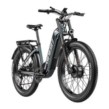 SHENGMILO S700 Pro 26" Step-Thru Fat Tire Electric City Bike 1000W*2 Dual Motor 48V 25Ah Battery