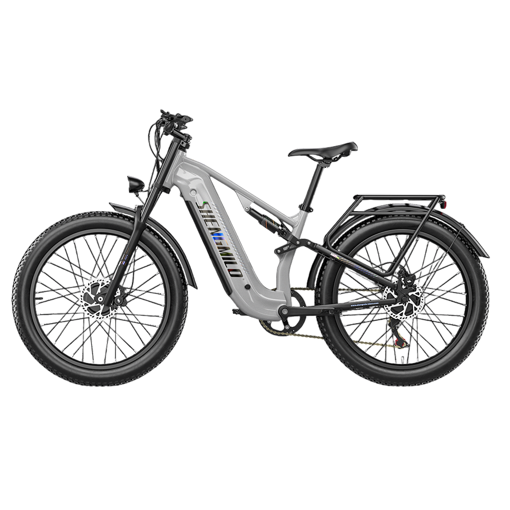 SHENGMILO S600  PRO 26" Electric Mountain Bike 2000W Dual Motor 48V 25Ah Battery