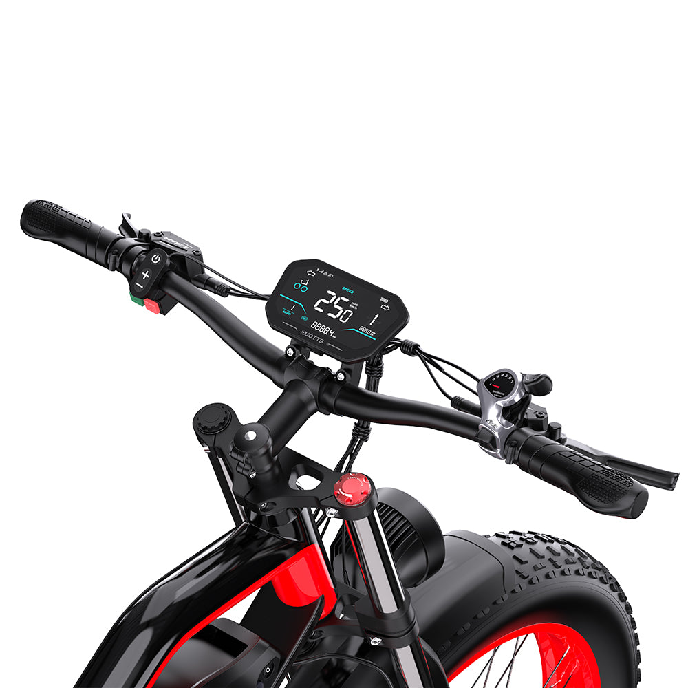 DUOTTS N26 26" Fat Tire Electric Dirt Bike 750W*2 Dual Motors 48V 20Ah Battery
