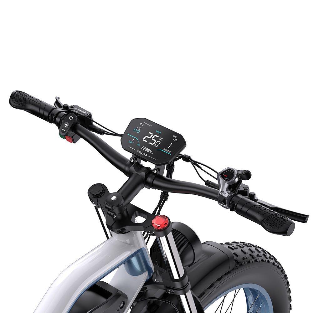 DUOTTS N26 26" Fat Tire Electric Dirt Bike 750W*2 Dual Motors 48V 20Ah Battery