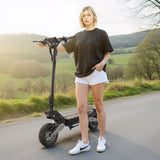 OOTD T10 11" All-Terrain Electric Scooter 500W Motor 48V 13.5Ah Battery