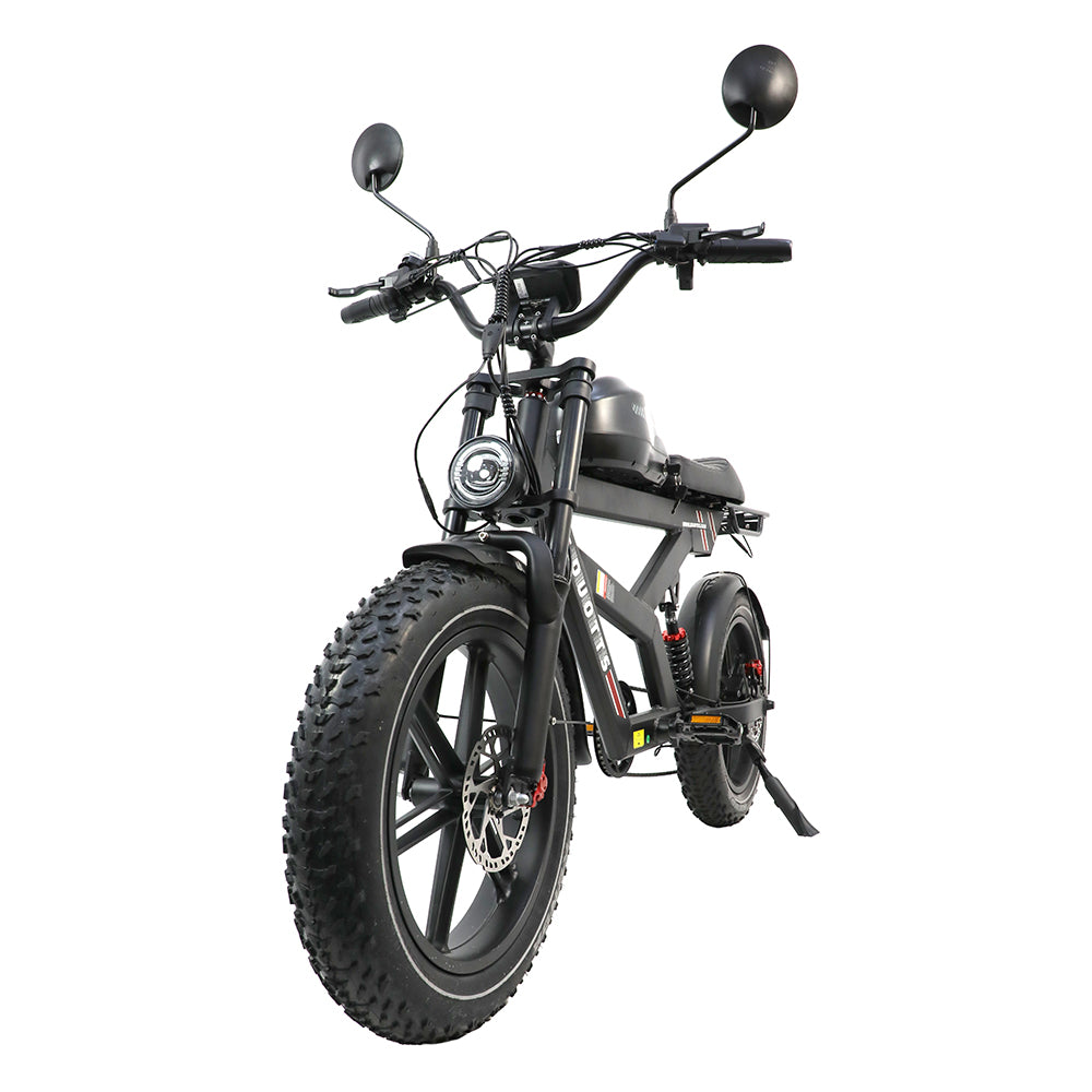 DUOTTS F20 20" Retro Electric Dirt Bike 750W Motor 52V 27Ah Battery