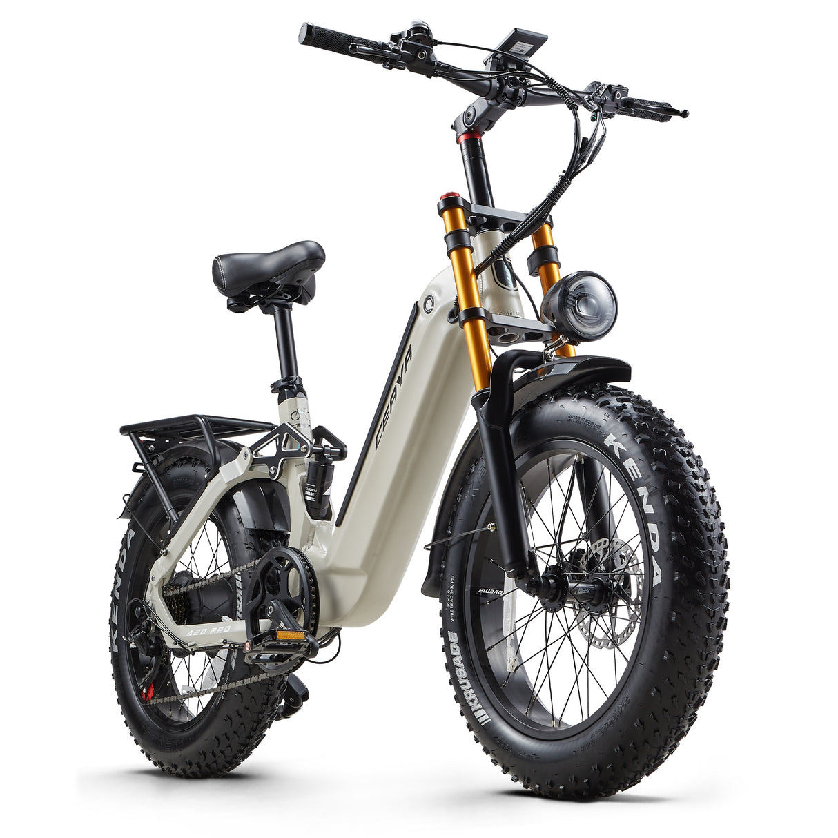 CEAYA A20 Pro 20" Fat Tire Electric All-Terrain Bike  500W Motor 48V 20Ah Battery