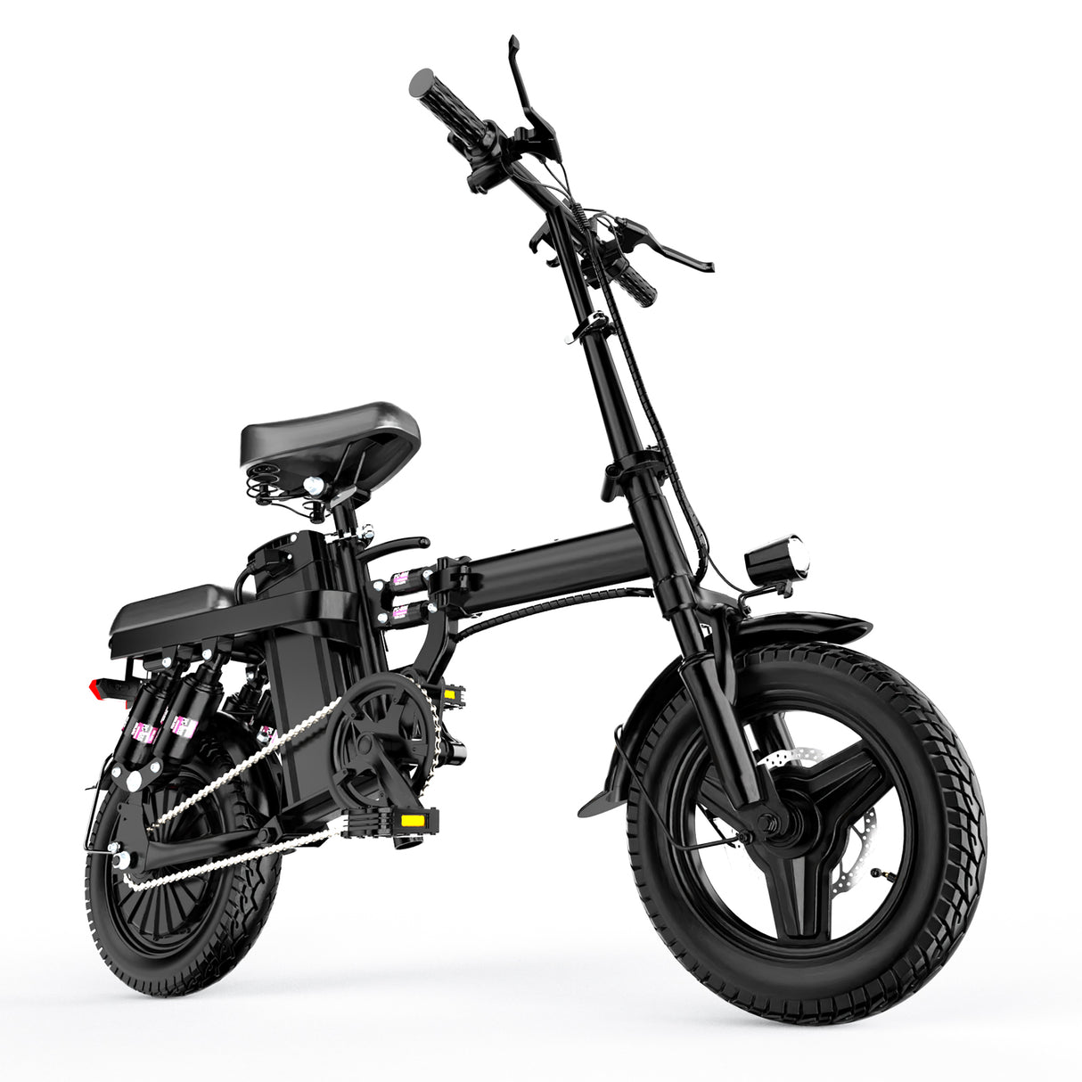 GLEERIDE A9 STAR 14" Folding E-Bike 500W Motor 48V 15Ah Battery